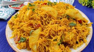 Aloo Pulao 1kg with Raita and salad 