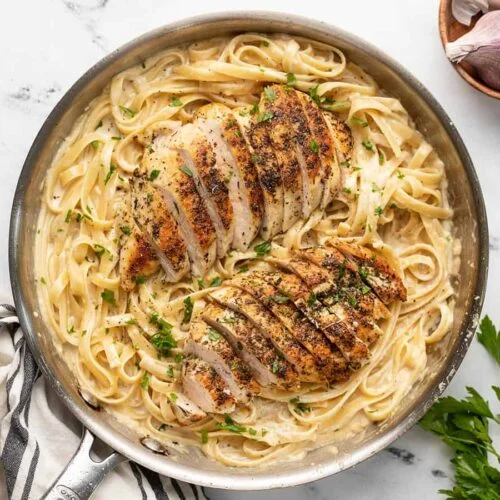 Chicken Alfredo Pasta 
